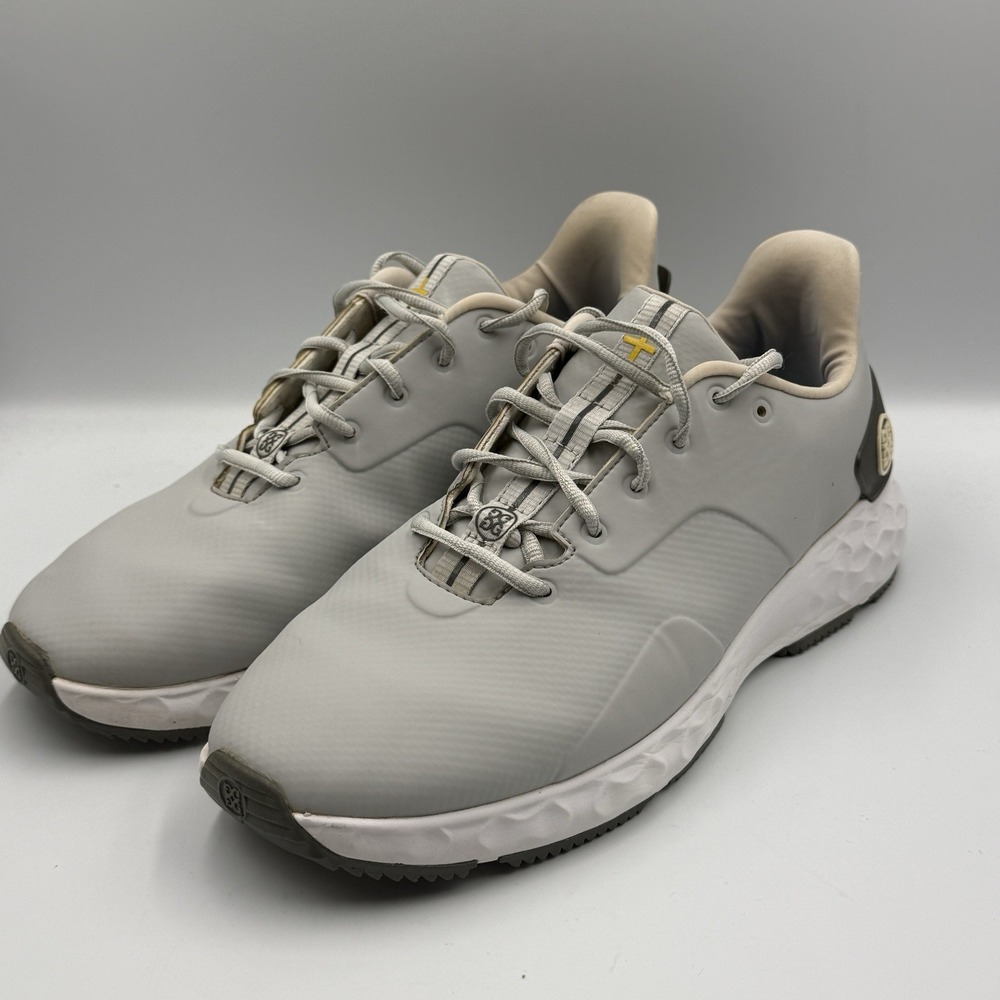 G/FORE MG4.1 Nimbus Men's Golf Shoes Size 11 Gray Yellow G4MF20EF26